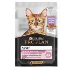 Purina Pro Plan Delicate Nutrisavour шматочки з індичкою для котів 85 г