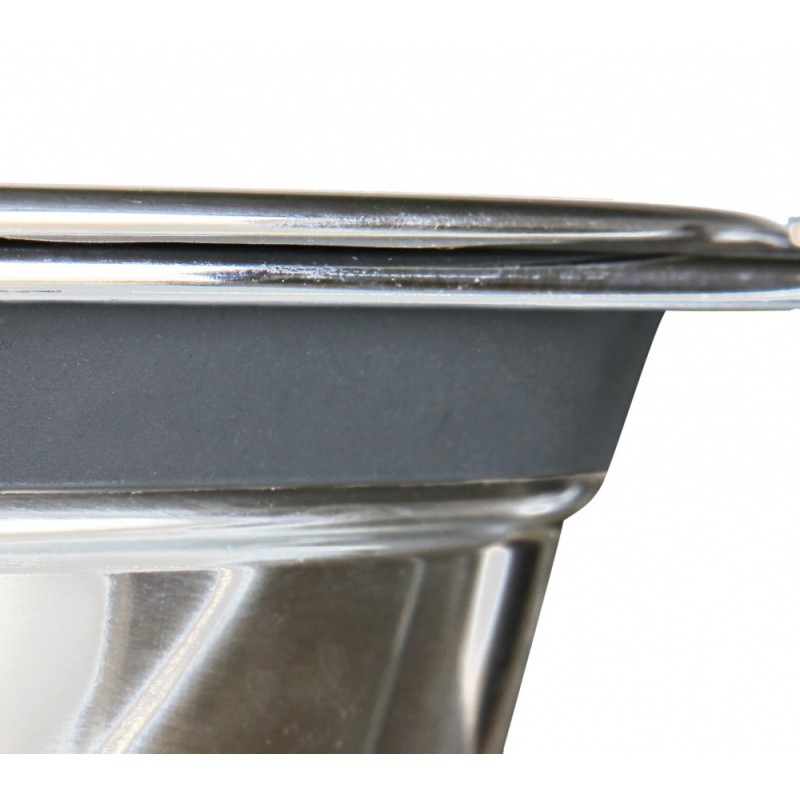 Подставка Trixie Eat on Feet Bowl Set с 2 мисками для собак, металл, нескользящая, 0.45 л Подставка Trixie Eat on Feet Bowl Set с 2 мисками для собак, металл, нескользящая, 0.45 л