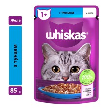 Whiskas пауч для кішок з тунцем в желе 28*85 г