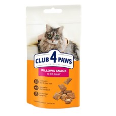 Клуб 4 Лапы Premium Подушечки со вкусом говядины 60 г