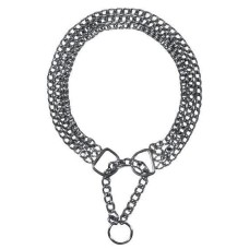 Нашийник Trixie Semi-Choke Chain для собак трирядний хромований, 65 см (2269)