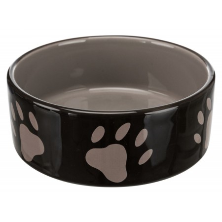 Миска Trixie Ceramic Bowl для собак коричневая, керамика, 0.3 л