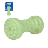 Іграшка для собак Bronzedog GLOW світлонакопичувальна Гантель 5х13 см (96384)