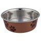 Миска Trixie Stainless Steel Bowl для собак, нержавеющая сталь, 0.25 л (25241)