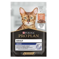 Purina Pro Plan Adult Indoor шматочки з лососем для котів 26x85 г