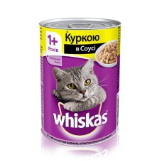 Whiskas кусочки с курицей в соусе 400 г