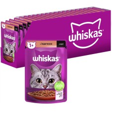 Whiskas пауч для кішок індичка в соусі 28*85 г