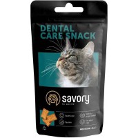 Ласощі для котів Savory Snack Dental Care Здоров'я зубів 60 г (31478)