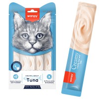 Wanpy Creamy Treat Tuna Кремовое лакомство с тунцом для кошек 5 шт х 14 г