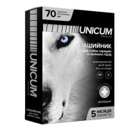 Нашийник протипаразитарний Unicum Premium проти бліх та кліщів для собак 70 см