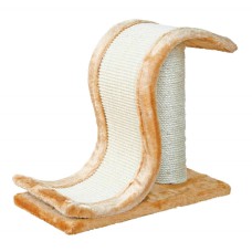 Дряпка-хвиля Trixie для кішок Inca сизаль/плюш світло-коричнева 44х25х39 см