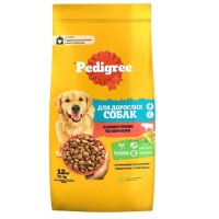 Сухой корм для взрослых собак Pedigree с говядиной и овощами 12 кг