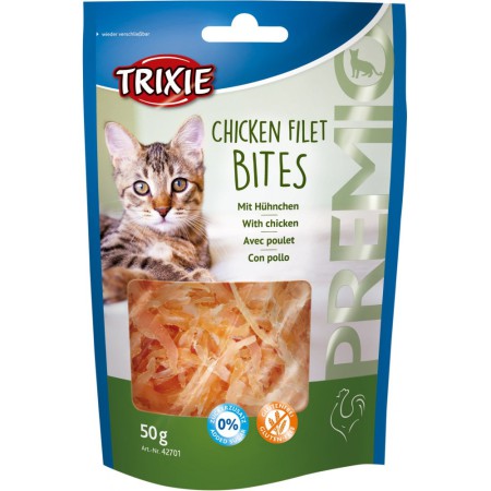 Ласощі Trixie Premio Chicken Filet Bites для кішок з куркою, 50 г