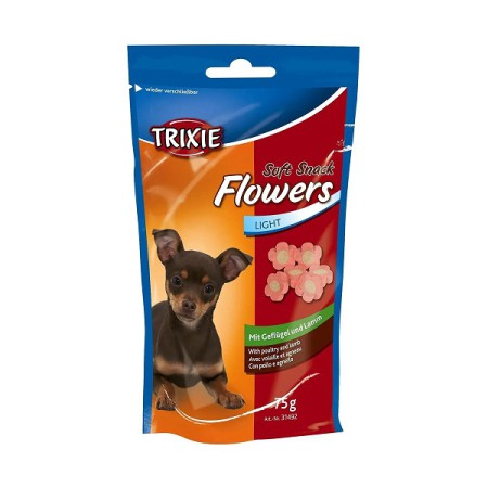 Ласощі Trixie Soft Snack Flowers для цуценят та дрібних собак з ягнятком та куркою, 75 г (31492)