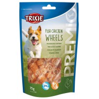 Ласощі Trixie Premio Fish Chicken Wheels для собак з куркою та рибою, 75 г