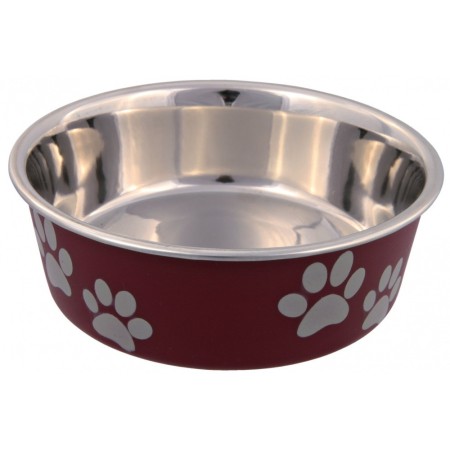 Миска Trixie Stainless Steel Bowl для собак, нержавіюча сталь, 0.4 л (25242)