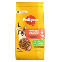 Сухой корм для взрослых собак маленьких пород Pedigree, говядина и овощи 12 кг