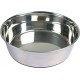 Миска Trixie Stainless Steel Bowl для собак, нержавеющая сталь, резиновое основание, 1 л (25072)