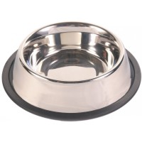 Миска Trixie Stainless Steel Bowl для собак, нержавеющая сталь, 0.9 л Миска Trixie Stainless Steel Bowl для собак, нержавеющая сталь, 0.9 л