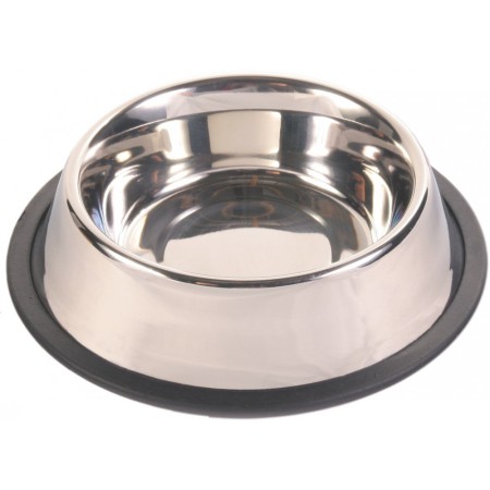 Миска Trixie Stainless Steel Bowl для собак, нержавеющая сталь, 0.9 л