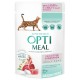 Optimeal Sensitive Digestion Lamb & Turkey для котів з ягням набір (3+1) 340 г