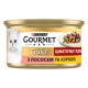 Gourmet Gold Шматочки в соусі для кішок з лососем та курчам 24x85 г