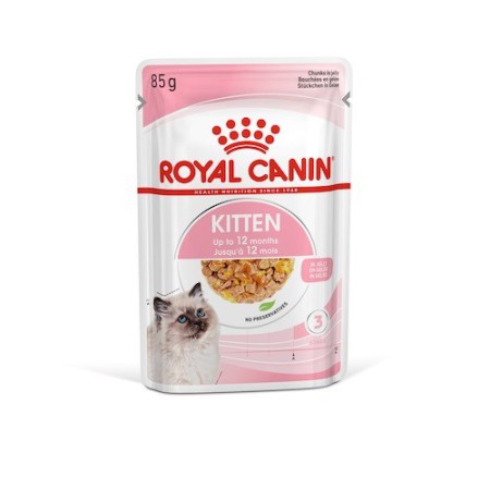 Royal Canin Kitten Instinctive 12x85 г вологий корм в желе для кошенят від 2 до 12 місяців