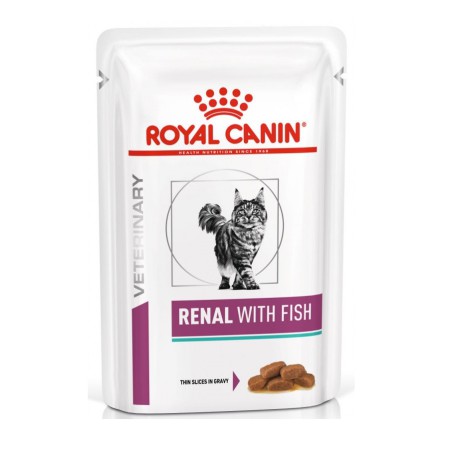 Royal Canin Renal Feline Fish Pouches 12х85 г вологий корм з рибою для кішок з нирковою недостатністю
