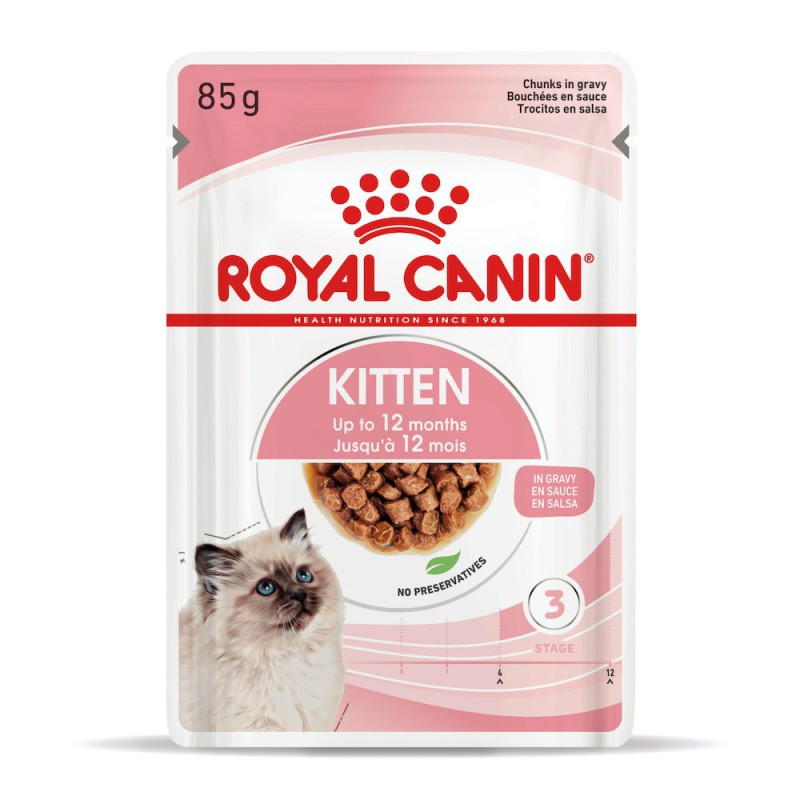 Royal Canin Kitten Instinctive Gravy 12х85 г для кошенят у соусі