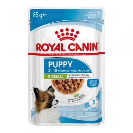 Royal Canin Xsmall Puppy 12х85 г для цуценят у соусі