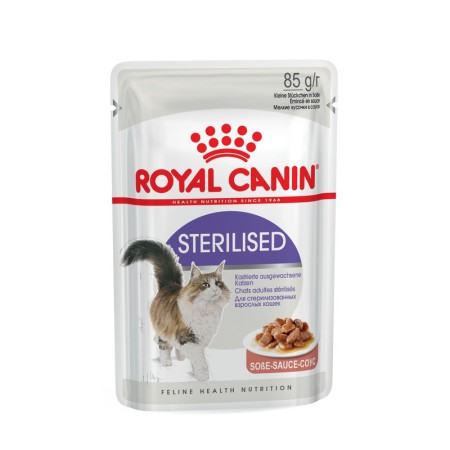 Royal Canin Sterilised Sauce 12х85 г вологий корм для стерилізованих кішок у соусі