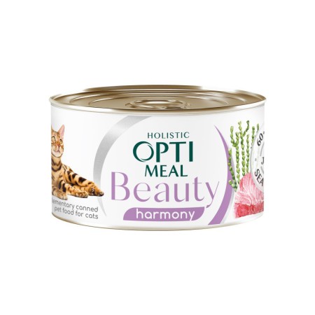 Optimeal Beauty Harmony зі смугастим тунцем і морськими водоростями в желе 70г