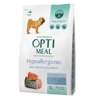 Optimeal Hypoallergenic Medium Large 4 кг сухий корм для собак середніх та великих порід з лососем