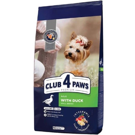 Клуб 4 Лапи Premium Small Duck 14 кг сухий корм для собак з качкою