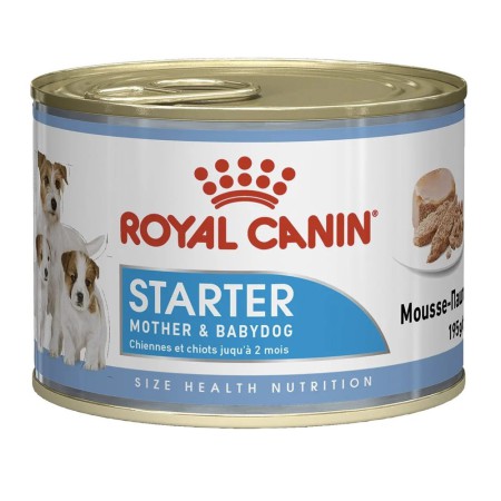 Royal Canin Starter Мother & Вabydog Mousse 195 г вологий корм для цуценят до 2 місяців