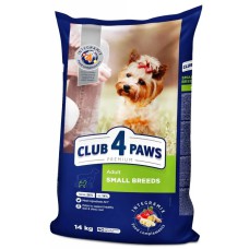 Клуб 4 Лапы Premium Small Breeds 14 кг сухой корм для собак с курицей