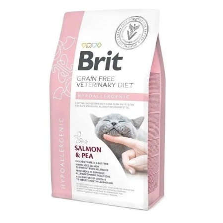 Brit Veterinary Diet Cat Hypoallergenic 2 кг сухий корм для кішок з алергією