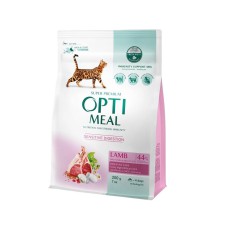 Optimeal Lamb Sensitive для кішок з чутливим травленням, з ягням 200 г