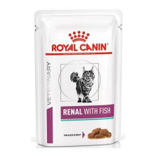 Royal Canin Renal Feline Fish Pouches 12х85 г для кішок з рибою 