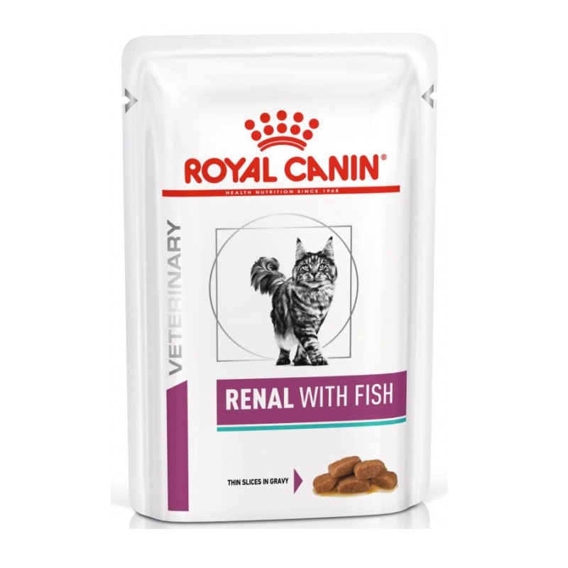 Royal Canin Renal Feline Fish Pouches 12х85 г для кішок з рибою 