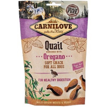Лакомство для собак Carnilove DogSemi Moist перепел и орегано 200 г (111375)