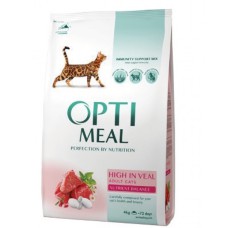 Optimeal High in Veal для кішок з телятиною 200 г