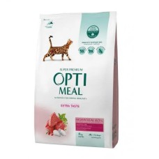 Optimeal High In Veal для кішок з телятиною 4 кг