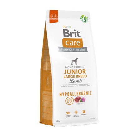 Brit Care Hypoallergenic Junior Large Lamb 12 кг сухий корм для цуценят з ягням 