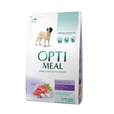 Optimeal Adult Small для собак малих порід із качкою 4 кг