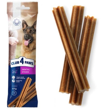 Клуб 4 Лапы Premium Dental Sticks для собак крупных пород 117 г
