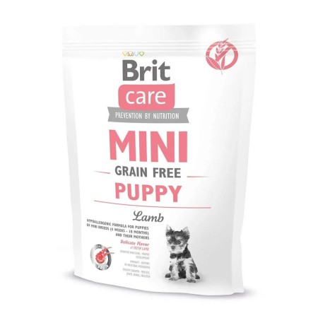 Brit Care Mini GF Puppy Lamb 400 г сухий корм для цуценят з ягням 
