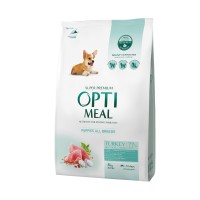 Optimeal Puppies для щенят з індичкою 4 кг