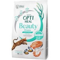 Optimeal Cat Beauty Fitness Sterilised для стерилізованих кішок з морепродуктів 4 кг