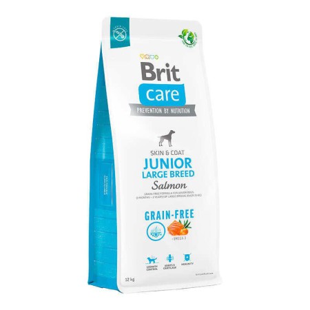 Brit Care GF Junior Large Breed Salmon та Potato 12 кг сухий корм для цуценят з лососем 